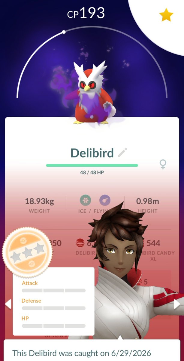 LegendOfDV's tweet photo. Shadow Delibird🐧0️⃣0️⃣0️⃣ https://t.co/MQ4KnOmWvA