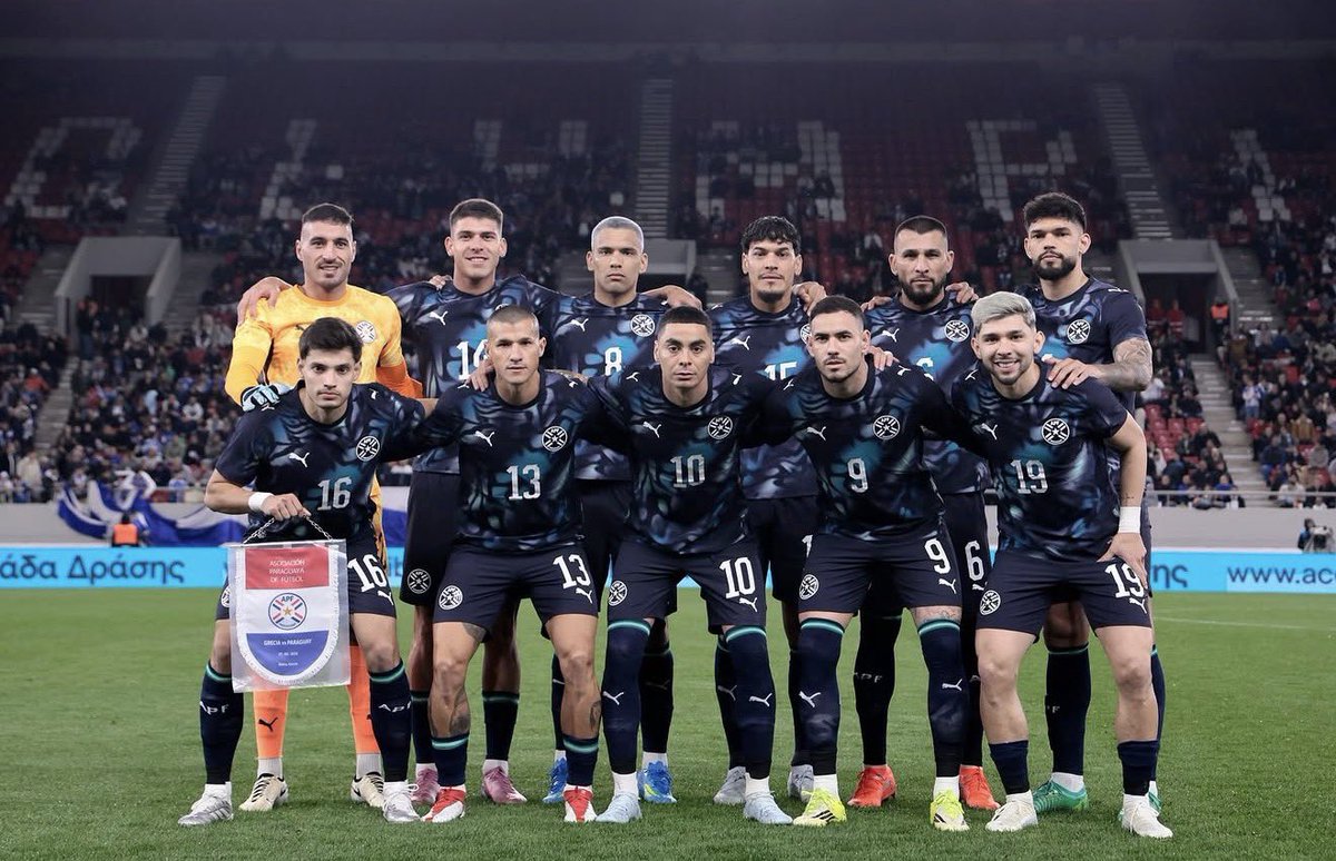 oficialsincerao's tweet photo. HISTÓRICO 🇵🇾

O Paraguai ELIMINA a poderosa Alemanha e está CLASSIFICADO para as oitavas de finais da Copa do Mundo 2026.

Tem que respeitar o futebol SULAMERICANO! https://t.co/M03Q1xsxBu