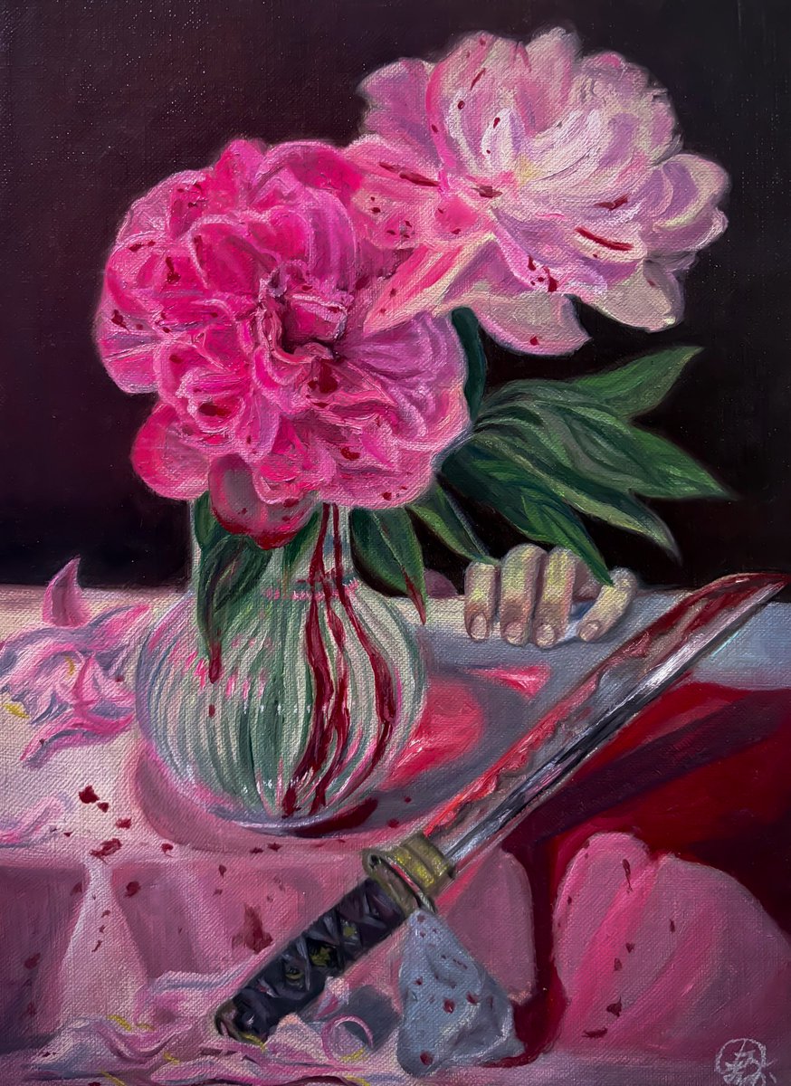 油彩　F4号 2019作 静寂》 F4 油彩2026 #油彩#oilpainting