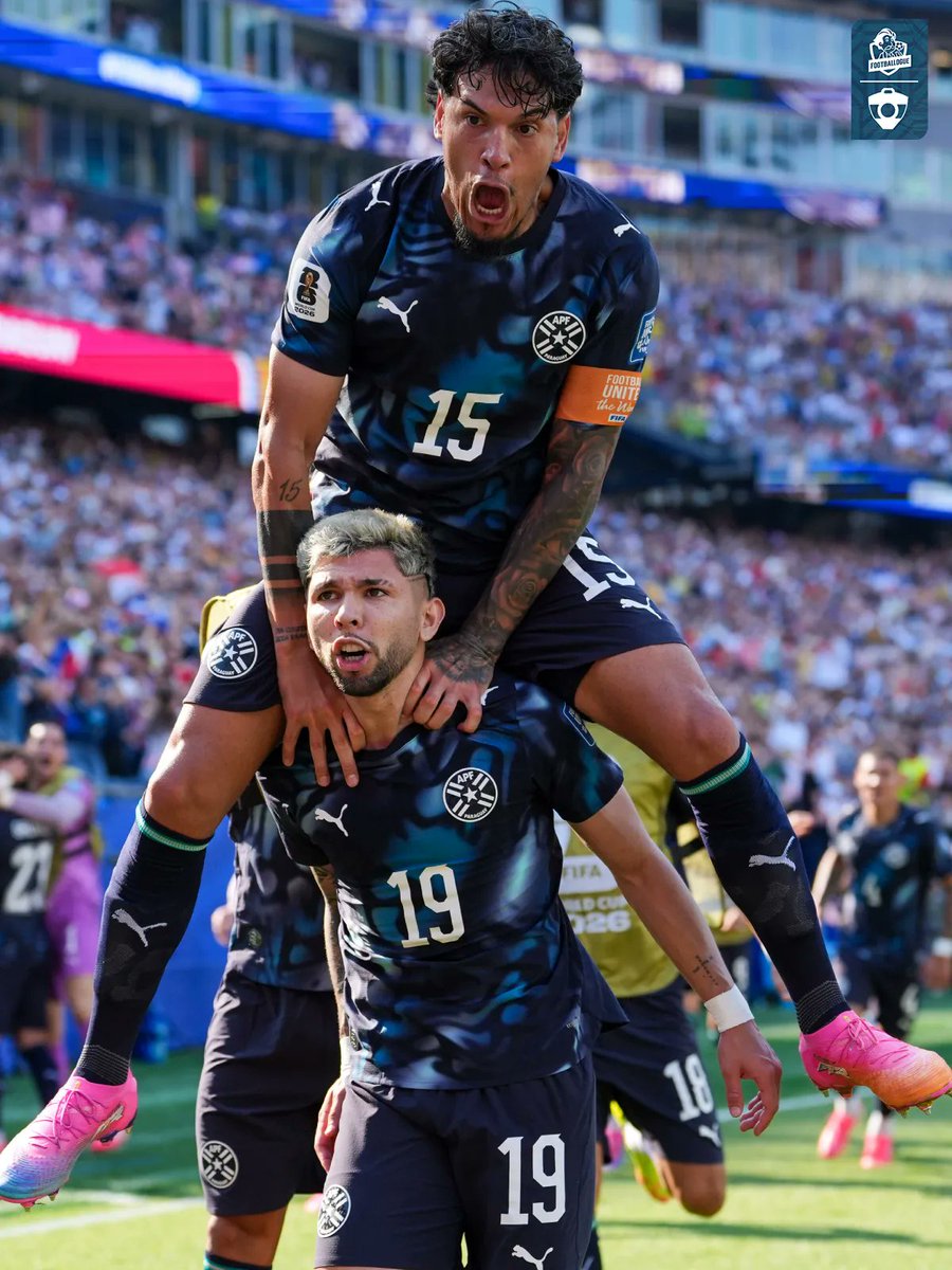 Footballogue's tweet photo. 𝗙𝗥𝗔𝗡𝗖𝗘 🇫🇷 - 🇵🇾 𝗣𝗔𝗥𝗔𝗚𝗨𝗔𝗬 𝗣𝗢𝗧𝗘𝗡𝗧𝗜𝗘𝗟𝗟𝗘𝗠𝗘𝗡𝗧 𝗘𝗡 𝗛𝗨𝗜𝗧𝗜𝗘𝗠𝗘𝗦 𝗗𝗘 𝗟𝗔 𝗖𝗢𝗨𝗣𝗘 𝗗𝗨 𝗠𝗢𝗡𝗗𝗘 !!!! 😳 

Pour ça, il faudra battre les suédois demain !!! https://t.co/wbVkxiOT53