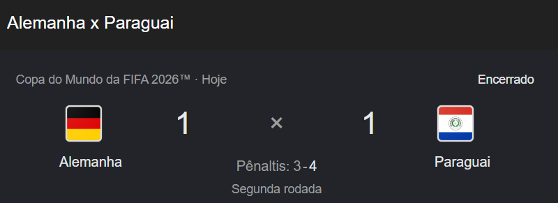 Byanu's tweet photo. VALEU PARAGUAI 

Alemanha não será penta 
kkkkkkkkkkkkkkkkkkkkkkkkkkkkkkkkkkkkkkkkkkk https://t.co/tZaNR4owkV