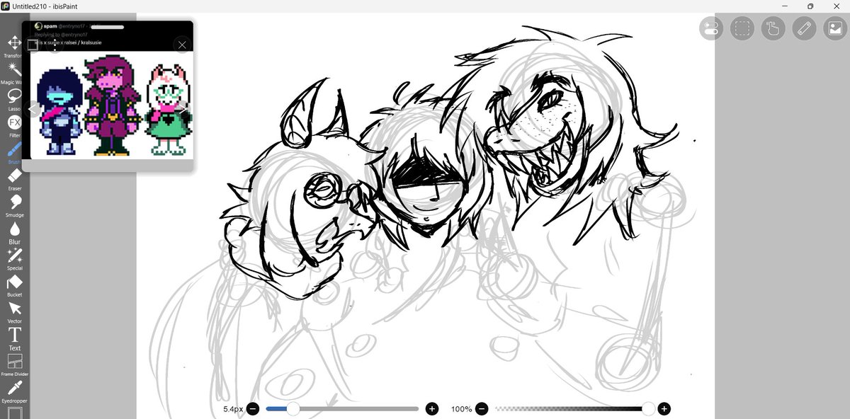 USSCallisterz's tweet photo. Toby finally dropped chapter 5 so I've been getting to work, undertale and deltarune hold a place in my heart 

#deltarune #utdr #undertale #thefungang #tobyfox https://t.co/tIsKn4UfVP