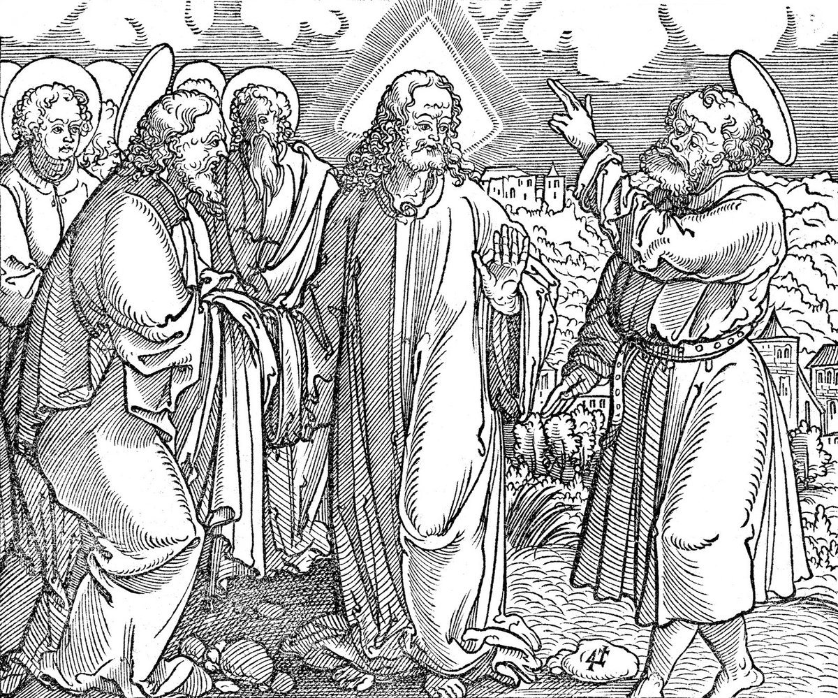 FsJsPsL's tweet photo. ✠ Evangelio de Nuestro Señor Jesu-Cristo:
« Respondió Simón Pedro, y dijo: “Tú eres el Cristo, el Hijo del Dios vivo” ». https://t.co/nzalTzW7V4
