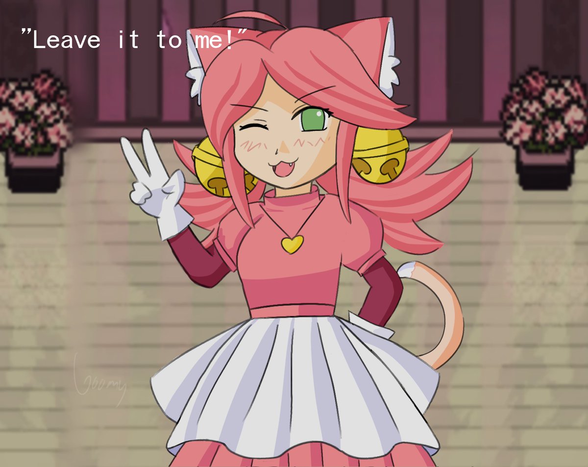 gooomyaj's tweet photo. #deltarune  
#うみねこFA
mew mineko https://t.co/hwGmzyjpMH