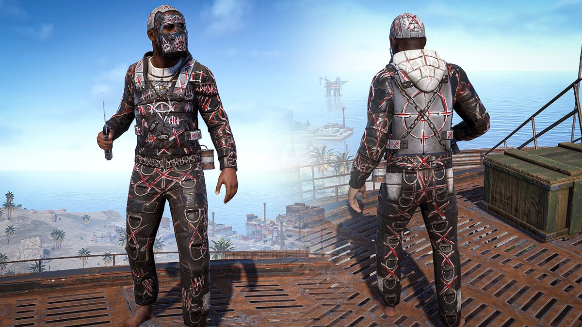 Van_Asset's tweet photo. A few weeks late, but I can finally share some of my accepted Psycho Collection skins here. Thank you so much, @playrust , for accepting my work. I'll always be grateful for it :)

Psycho Collection: https://t.co/BUV9oE8YZ4 https://t.co/awHdbxoWcd