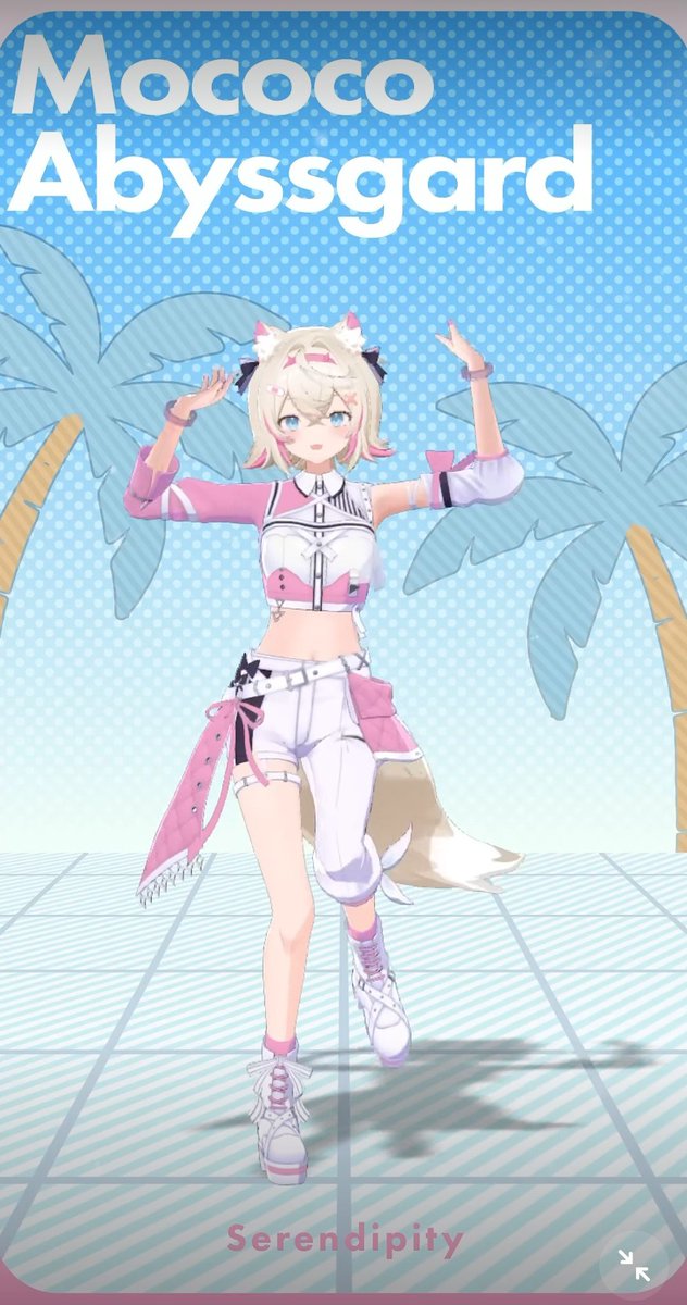 mocomoco♡ページ The cutest fuzzy idol! 🩷 Mococo's energetic performances always