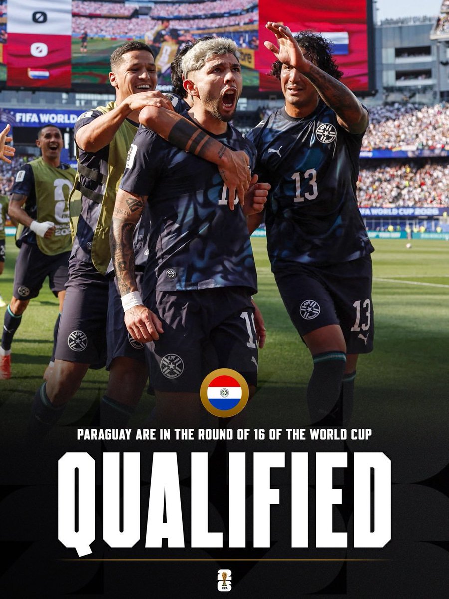 porqueTTarg's tweet photo. "Paraguay"

Porque dio el batacazo y eliminó a Alemania del Mundial tras imponerse en la tanda de penales. https://t.co/JrzDlWNXxN