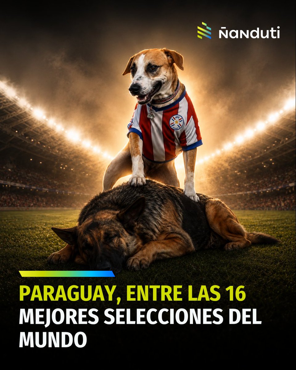 nanduti's tweet photo. ¡PARAGUAY ESTÁ EN OCTAVOS DE FINAL DEL MUNDIAL! 🇵🇾❤️🤍💙

🏆 ¡Se alcanzó la utopía! La Albirroja escribió una página inolvidable al eliminar en la tanda de penales a la tetracampeona del mundo, Alemania, y meterse entre los 16 mejores de la Copa Mundial de la FIFA.

🎯 Paraguay se impuso 4-3 en la definición desde los doce pasos, luego de un vibrante empate 1-1 durante los 120 minutos de juego.

🧤 Orlando Gill fue el gran héroe de la noche. El arquero paraguayo firmó una actuación descomunal durante el partido y coronó su exhibición con una tanda de penales memorable para sostener el sueño albirrojo.

🔥 Boston fue testigo de una gesta histórica. Hoy celebra todo un país.

¡VAMOS, PARAGUAY! 🇵🇾❤️🤍💙

#Ñanduti