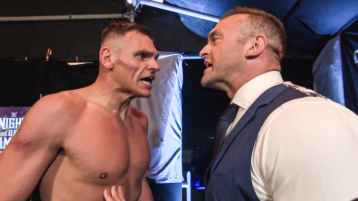 EliteClubS0B's tweet photo. WWE has announced that Nick Aldis has been placed on administrative leave following his physical confrontation with GUNTHER.

And Adam Pearce is now in charge of both RAW and SmackDown.

IT'S HAPPENING!!! 👀🔥

#WWERaw https://t.co/uAk8oZy7cv