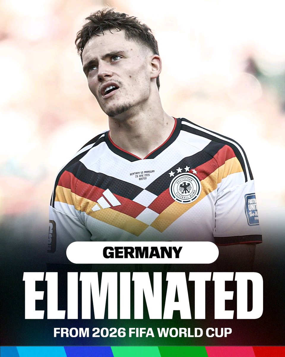 MugisaSenior1's tweet photo. This Germany elimination vs Paraguay is the most embarrassing moment in the nation's football history. https://t.co/ABQPcZsyKE