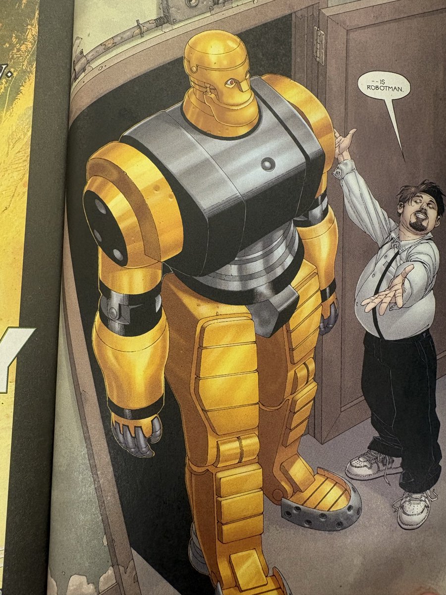 sunglassesEmote's tweet photo. Also btw
It’s crazy how great the last Robotman designs look in this art style yet they landed on that one 😭 https://t.co/PcTAKws3Rp