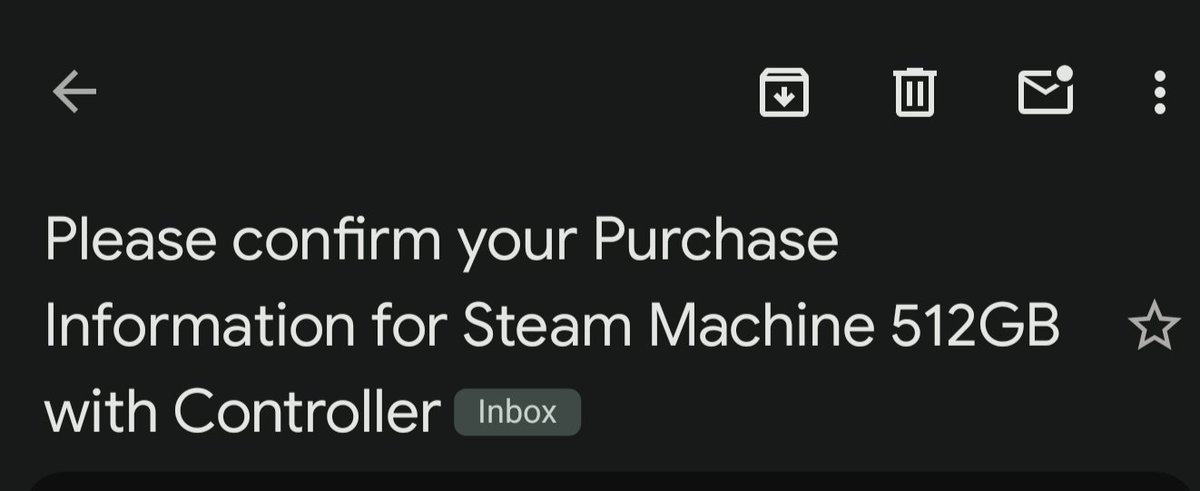 PonderingEyes's tweet photo. Valve smiled upon me, the gabecube will be mine 🥹 https://t.co/SVFRCQbyOq