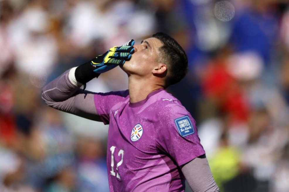 gerchobeder's tweet photo. Hoy una utopía fue cazada. 
Una de las imposibles. 

Emocionante victoria de Paraguay sobre Alemania imponiéndose en los penales con una grandísima actuación de Orlando Gill. 

Primicia de Gercho Sports. https://t.co/WZbVvxER0N