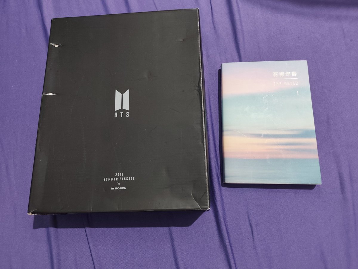 _x_moonchild's tweet photo. WTS LFB PH rm jin suga jhope jimin v jungkook bts

Paubos Sale

For Sale BTS 2019 Summer Package. See pictures for inclusion. Official

FLAWS are shown in the pictures.

Free: BTS The Notes 1 Book

PAYO
SP'19- 400

MOP - gcash
MOD -  j&amp;t
Delivery - Sat/Sun only due to my sched https://t.co/9WRsfcydH6