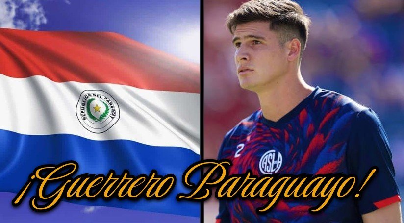 Jpassion69's tweet photo. Por este gran  guerrero llamado Gil Paraguay mando a su casa a la poderosa Alemania. Gomez es un monstruo en la defensa guaraní y se merece la gloria también. América llora de tanta alegría!!
#mundialdefútbol2026 https://t.co/9vCqaEQatR