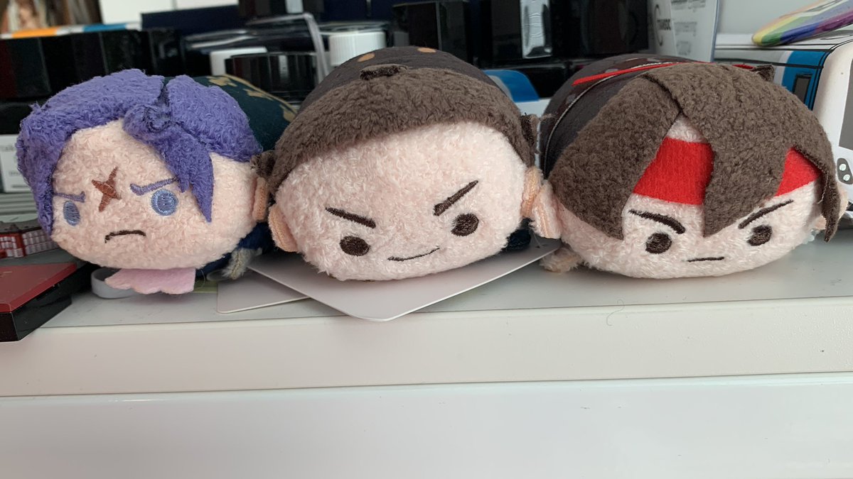 SheGabMe's tweet photo. inspired by @valkhofx 

they just arrived!

maybe putting them on my desk will motivate me to finish the fanfic i’m writing i mean who said that—

#tgaa #dgs #aceattorney https://t.co/26Z7cfGZU3
