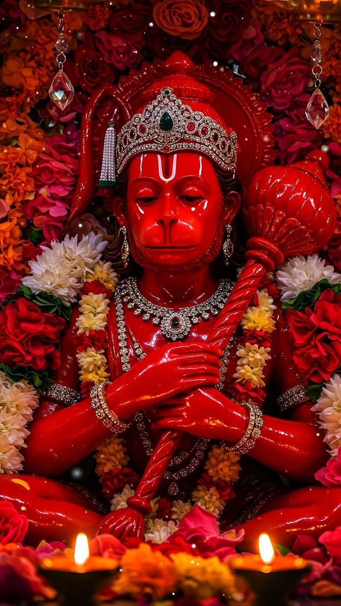 latak2199's tweet photo. शुभ प्रभात मित्रो 
              जय श्री राम 
कष्टभंजन हनुमान जी आप सबके कष्ट 
हरे v बुरे कर्म से बचा कर रखे 
क्योंकि हनुमान जी ही ऐसे देवता है जिनसे बुरी आत्माएं डरती हैं 
इसलिए बजरंग बली का पाठ करें सुबह उठकर 
जहाँ महावीर हनुमान जी का नाम लिया जाता है, वहाँ भूत, प्रेत या कोई भी नकारात्मक शक्ति पास भी नहीं फटक सकती। 
संसार के जितने भी कठिन से कठिन कार्य हैं, वे आपकी कृपा से अत्यंत आसान और सुलभ हो जाते हैं।