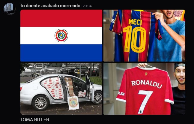 diojodior's tweet photo. NÓS GOSTA DE CAMISETA FALSA E CIGARRO BARATO MESMO 🖕🖕🖕🖕🖕🖕 VAI TOMAR NO CU ALEMANHA https://t.co/dski6kRMdm