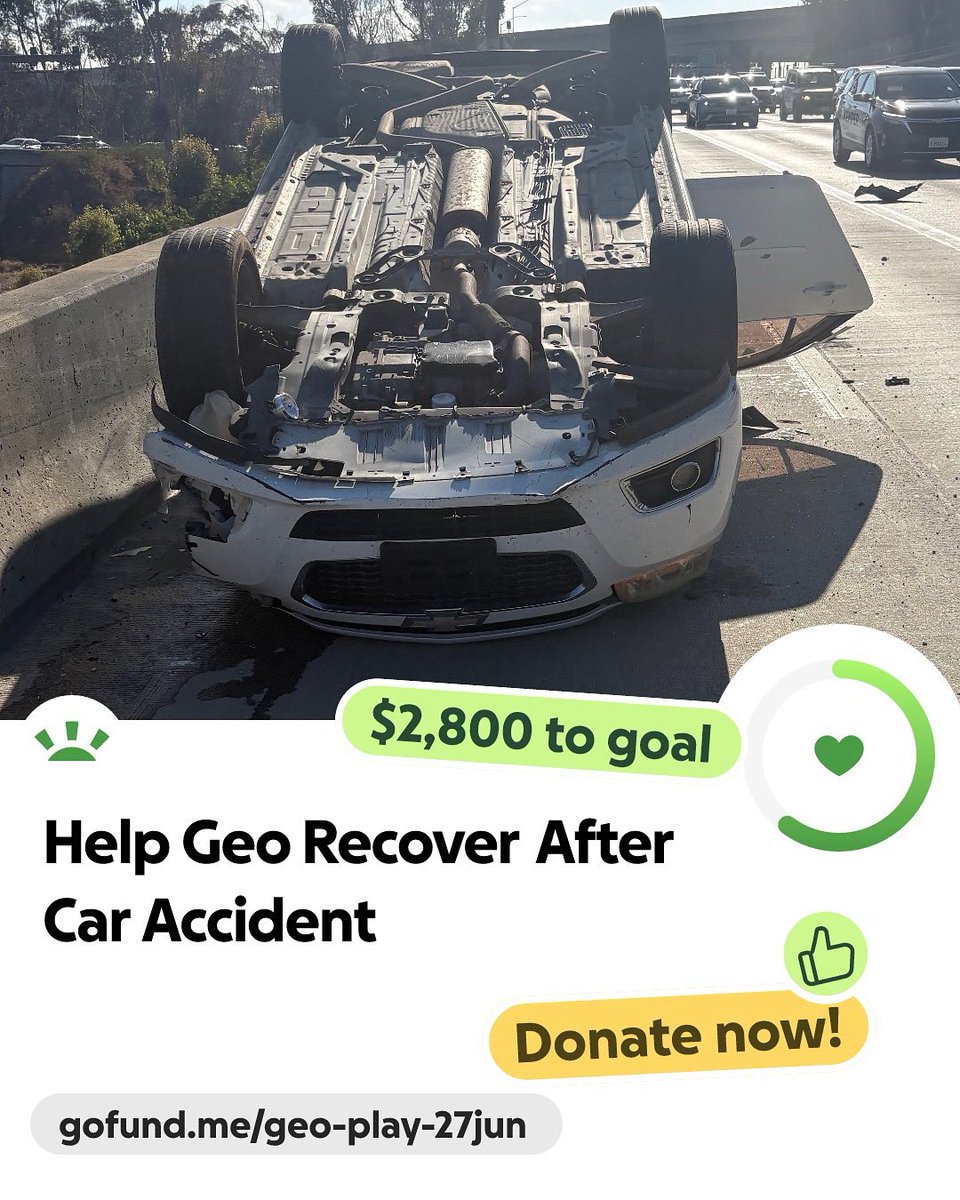 unstablegayboy's tweet photo. 3 weeks into living in LA, I was in a car crash. If you’re able to donate anything at all, it would mean the world. It’ll go towards bills, basic necessities, and trying to get back on my feet. Even a quick share or repost helps immensely. Tysm from the bottom of my heart. https://t.co/GqAnJb9AEt