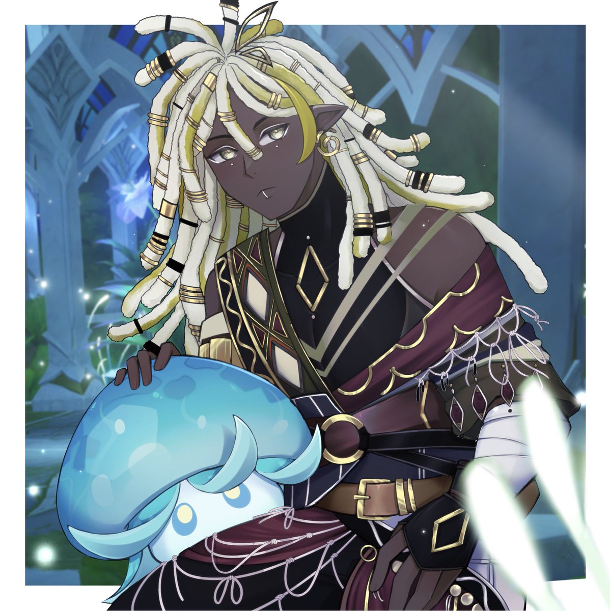 Latte_Artsu's tweet photo. HalfBody #VgenComm for @ZebSpice !
Thanks so much for commissioning me!

#genshinoc https://t.co/VJVpIxbcxZ