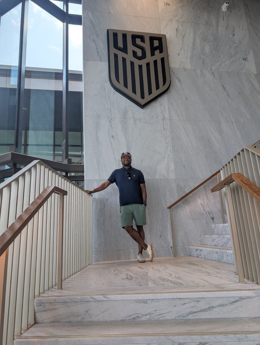CoachAverick's tweet photo. Had the opportunity to tour the Arthur M. Blank U.S. Soccer Training Center earlier today and it is an absolutely CRAZY facility. If you ever get the chance, I highly recommend it. #USSoccer https://t.co/Dq0rT4pTqr