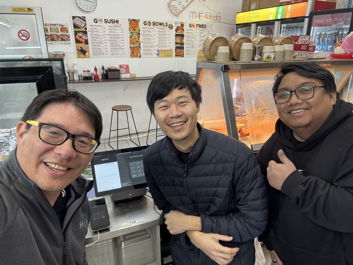 FruitLoopBaron's tweet photo. Go Sushi in Melbourne Australia received the best tech and services for their business @Shift4 #shift4dine https://t.co/hESQLUlT5L