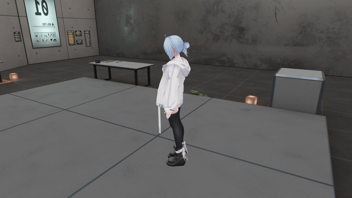 hillbot_vrc's tweet photo. New avatar done for now! Ready hang out again on VRchat soon.😌 https://t.co/pIL7xjTAT2