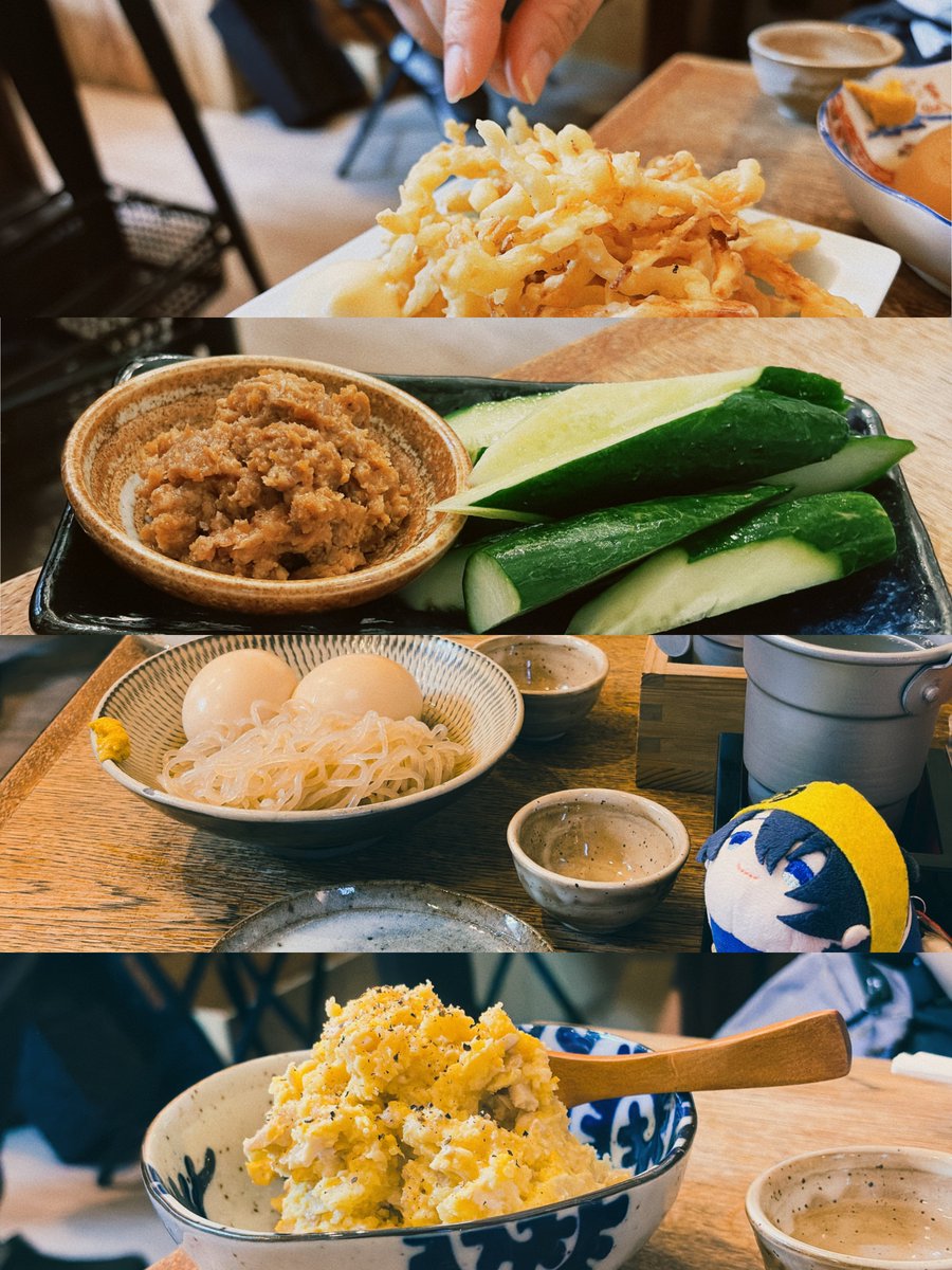 ___8a8a_'s tweet photo. お夕飯は教えていただいたお店、どれも美味しくてほっこり癒された〜　朝ご飯にはベーグルを食べ、またおやつに豆花を食べ、美味しかった〜 https://t.co/nq9J0AROEV