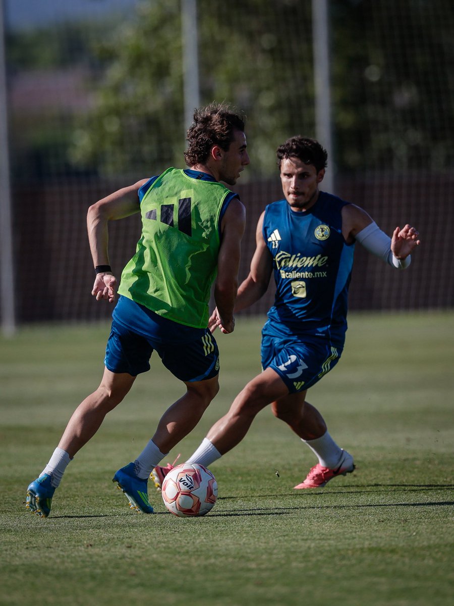 ClubAmerica's tweet photo. Nuestros entrenamientos en España están a punto de concluir. Qué gran pretemporada hemos tenido. ⚽️🦅✨ https://t.co/6inebqj0Ff
