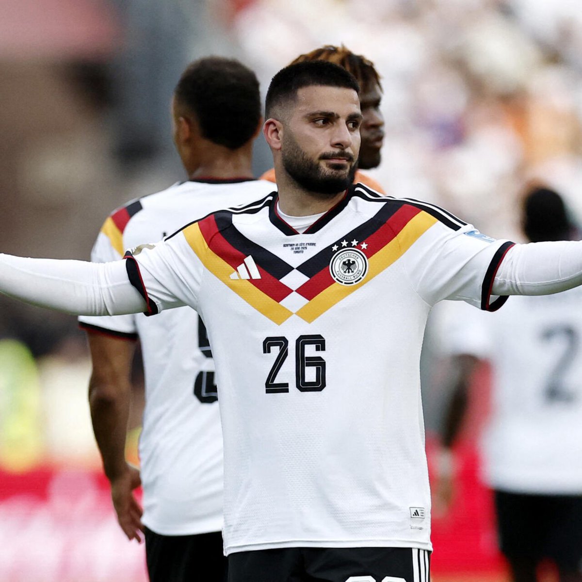 fernandopalomo's tweet photo. Se terminó Alemania🇩🇪 en este Mundial y con ella, la relación con adidas y la selección germana. ☹️ https://t.co/Q4sAMG6TXC