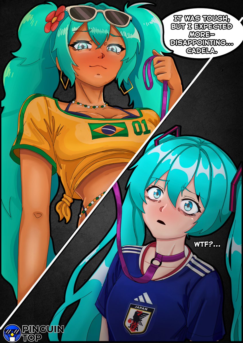 pinguintopzera's tweet photo. It was already expected...

#hatsunemiku #miku #mikubr #worldcup https://t.co/WocilNLWje