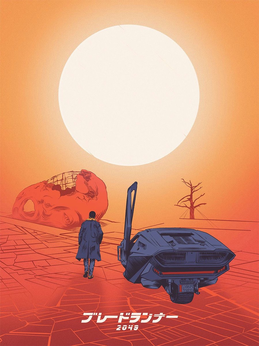 PosterEscape's tweet photo. Brilliant poster for Blade Runner 2049 by Tof Zapanta

#BladeRunner2049 https://t.co/ERDUyXjLoE
