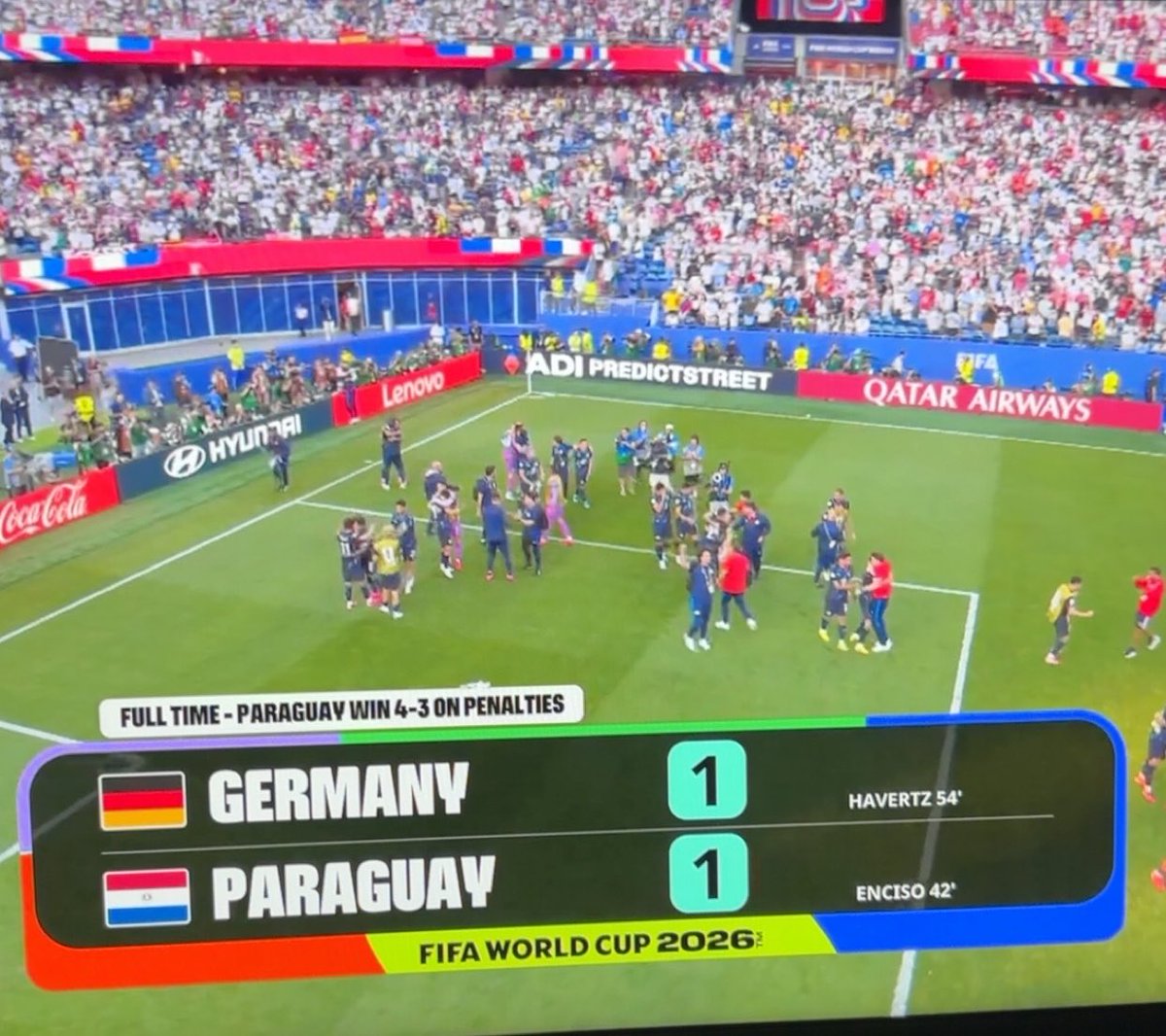 cmoiwshhhhh7's tweet photo. Merci le Paraguay de faire sortir cette affreuse équipe de Nagelsmann. Avant je le voyais comme l’avenir. Maintenant je le vois comme le passé… J’aime la coupe du monde https://t.co/6V5k5a95Yf