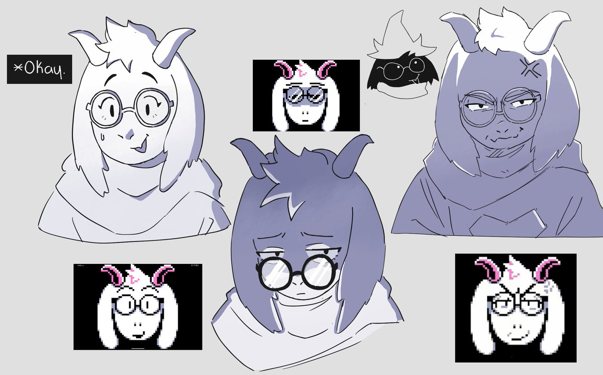 Zeth_zzzz's tweet photo. My goat #deltarune https://t.co/Txj82jNo5e