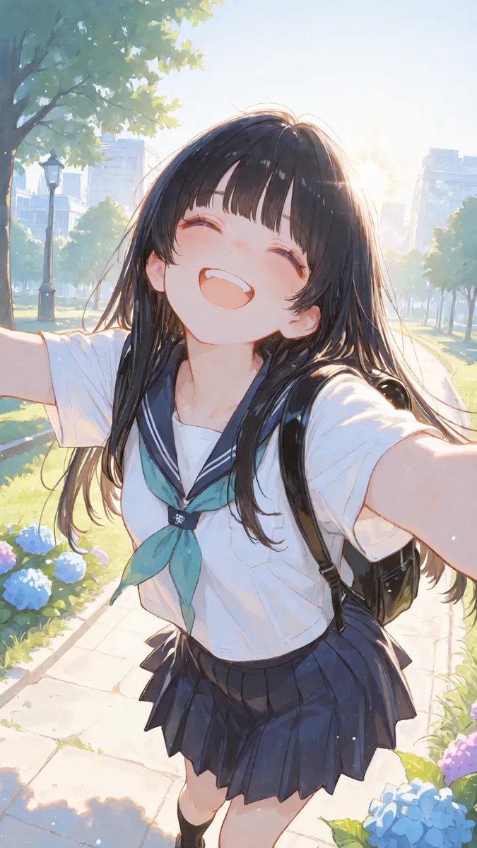 o_s08's tweet photo. おはようございます♪

今週は曇りでジメジメと暑くなりそうです☁️
水分は小まめに摂るようにしましょ✨
#AIart #SeaArt
SFW anime illustration. No sensitive content. https://t.co/WJIWFv5cln