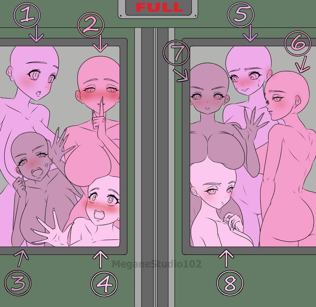 MeganeStudio102's tweet photo. 🎉Art Raffle.🎉
"It's getting a Little cramped."🥵💦

👇Rules.👇
- Follow.✨ (New followers, welcome.☺️)
- Like.❤️
- Retweet.🔁  (No QRT)
- Comment YCH.✨
- Comment the number you want.🔢

Ends on 31 July.🗓️
Good Luck, sweeties.😘💕
#ArtRaffle #YCH https://t.co/NlBT1PS0v2