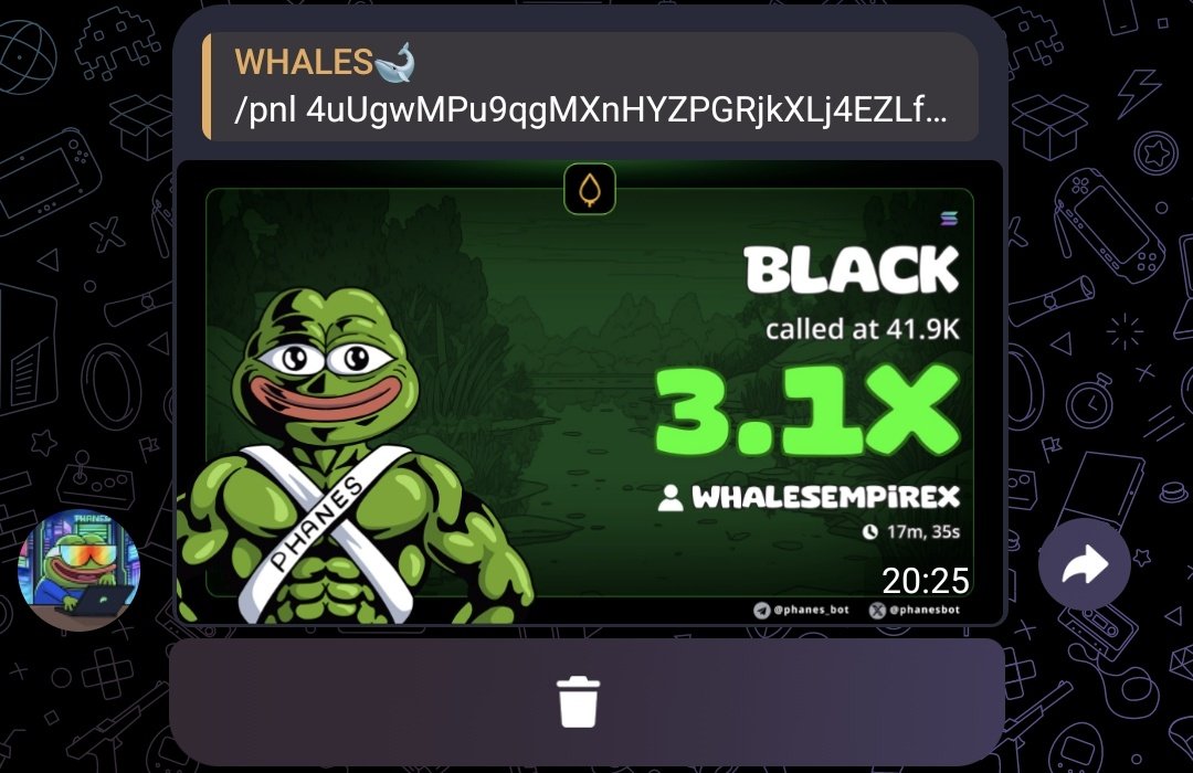APES_CALLER1's tweet photo. 3.1x profit from my call on $BLACK

4uUgwMPu9qgMXnHYZPGRjkXLj4EZLf75vVfRNpw4pump

#solana #memecoins #crypto #bitcoins #binance https://t.co/ViQgRcTAQH