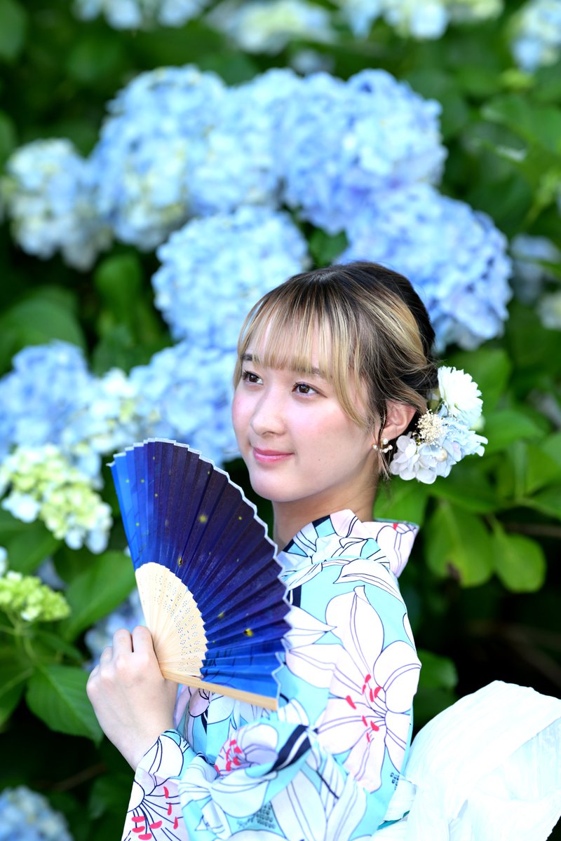 kazudon1107's tweet photo. 渋川浴衣撮影会　GHP　Runaさん　 | かずどんのブログ
 https://t.co/08oegTDbrR #Amebaブログ #アメブロ #GHP撮影会
#Runa
#浴衣
#紫陽花　
Runa⭐　@GHP_Runa https://t.co/zz4epKk8KJ