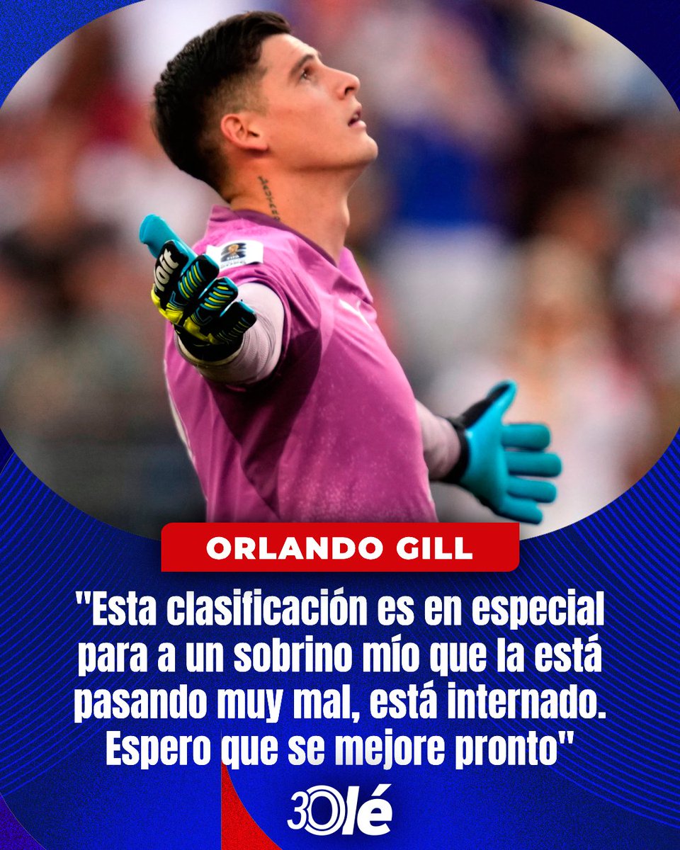 DiarioOle's tweet photo. La dedicatoria especial de Orlando Gill tras la histórica clasificación de Paraguay a 8vos 🥹🇵🇾 https://t.co/GTyEryJeuk