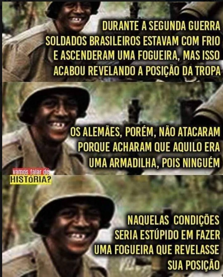 lucianops94's tweet photo. @MafinhaBarba E o Brasil na Segunda Guerra , ta como? 😂😂😂 https://t.co/cU2Siqf6OO