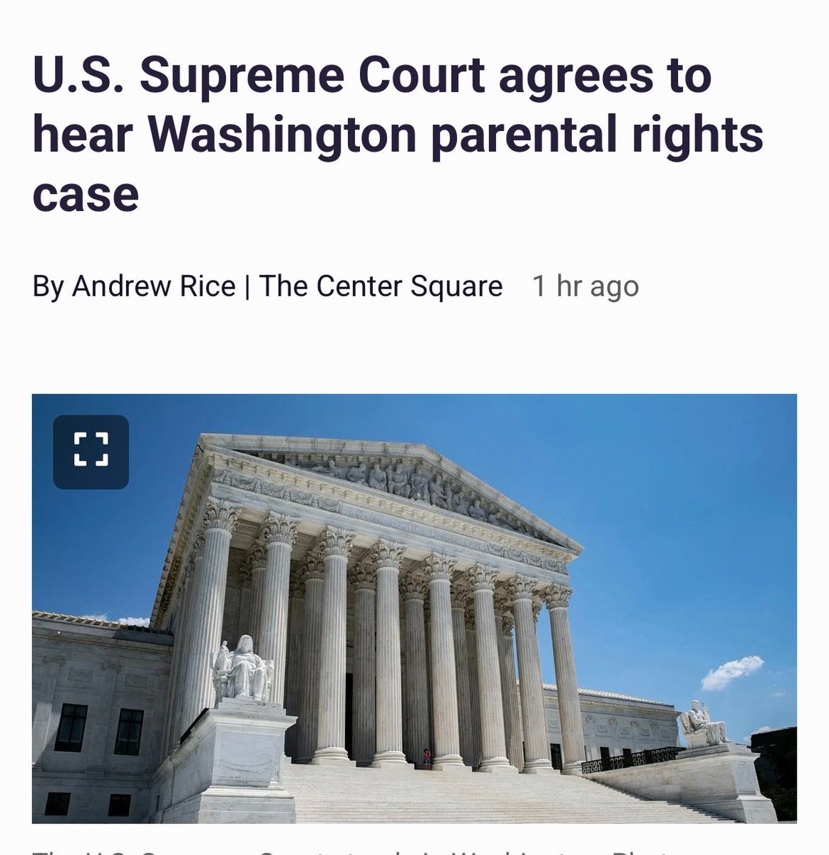 Erin4Parents's tweet photo. 🚨 BREAKING: The U.S. Supreme Court is taking up a landmark parental rights case! 

Well done @ethical_care! 

In Partners for Ethical Care v. Ferguson, the Court will decide whether parents have the right to challenge laws that can separate them from critical decisions involving their own children.

At the center of this case are three Washington laws:

• RCW 71.34.530 — allowing minors 13+ to access outpatient mental health treatment without parental consent
 • ESSB 5599 — changing shelter laws to essentially kidnap children & eliminate parental notification
 • SHB 1406 — services for “runaway” kids to cut parents out

This is about two fundamental questions: 
▫️Can the government parent our children?
▫️Do parents have the right to protect our kids from harm before it happens?

Across the country, families are raising the alarm that children are being gender trafficked away from their parents, medically transitioned and harmed. 

Parents should not be the last to know. We should not be shut out. We should not have to fight the government to protect our own children.