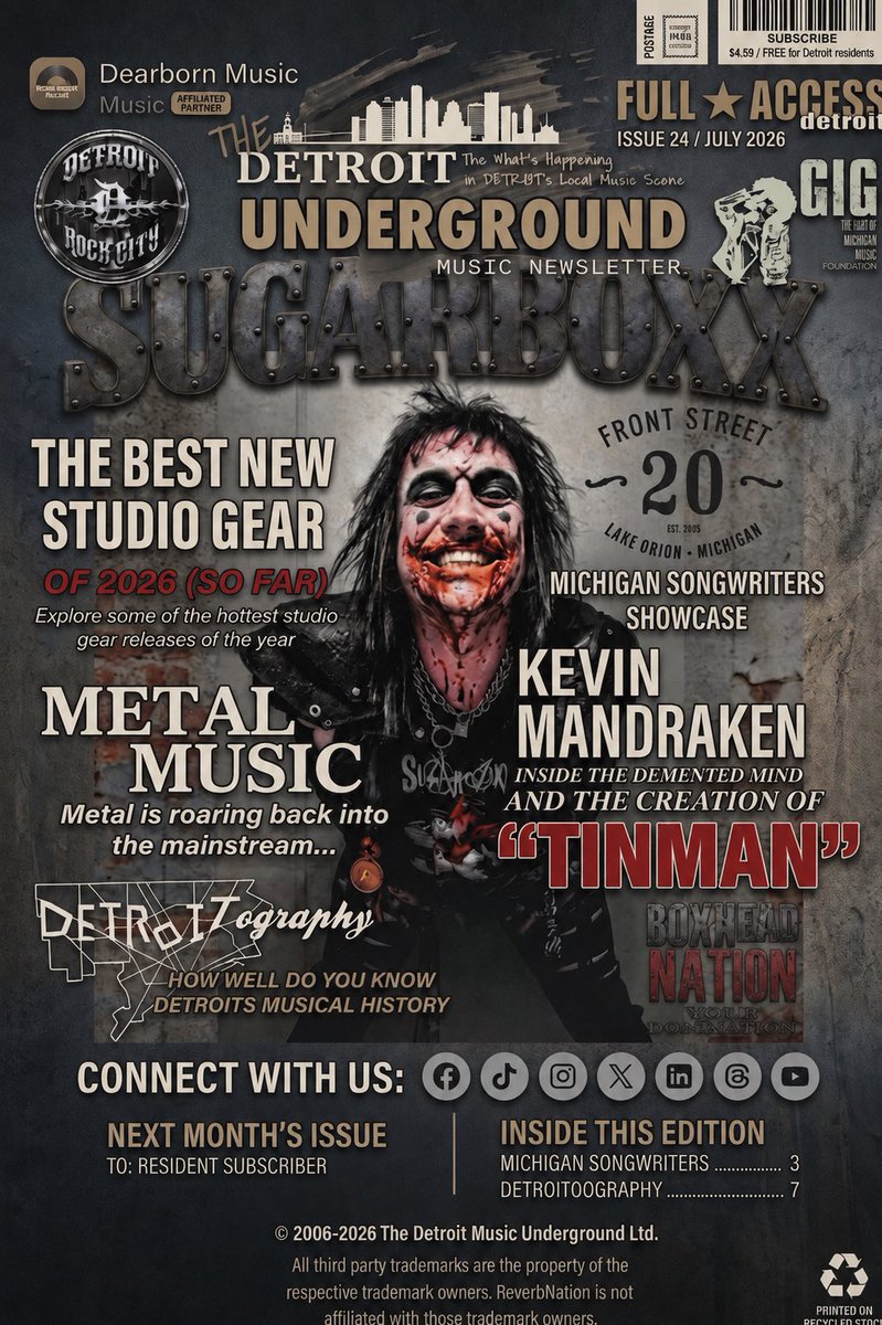TINMANHorror's tweet photo. Interview with the Detroit Underground Newsletter. Link coming soon

 https://t.co/Bi61pL5ujs https://t.co/c7N0SAeXpN
