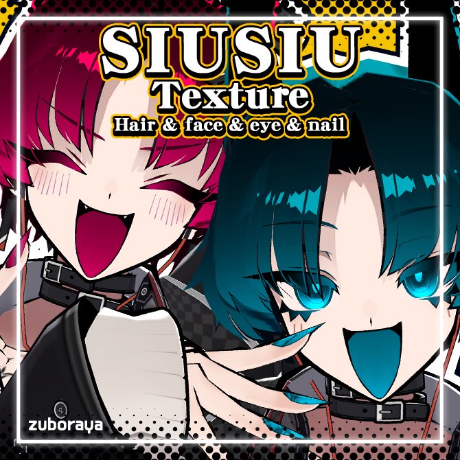 k4y4_vrc's tweet photo. SIUSIUちゃんのテクスチャ対応が大方完了しました！
Unity上でカラーを変えれるようにしています✨

７月１日〜２日辺りで販売開始できればと思います💪
よろしくお願いします！
#SIUSIU3D https://t.co/WvenLvZbOR