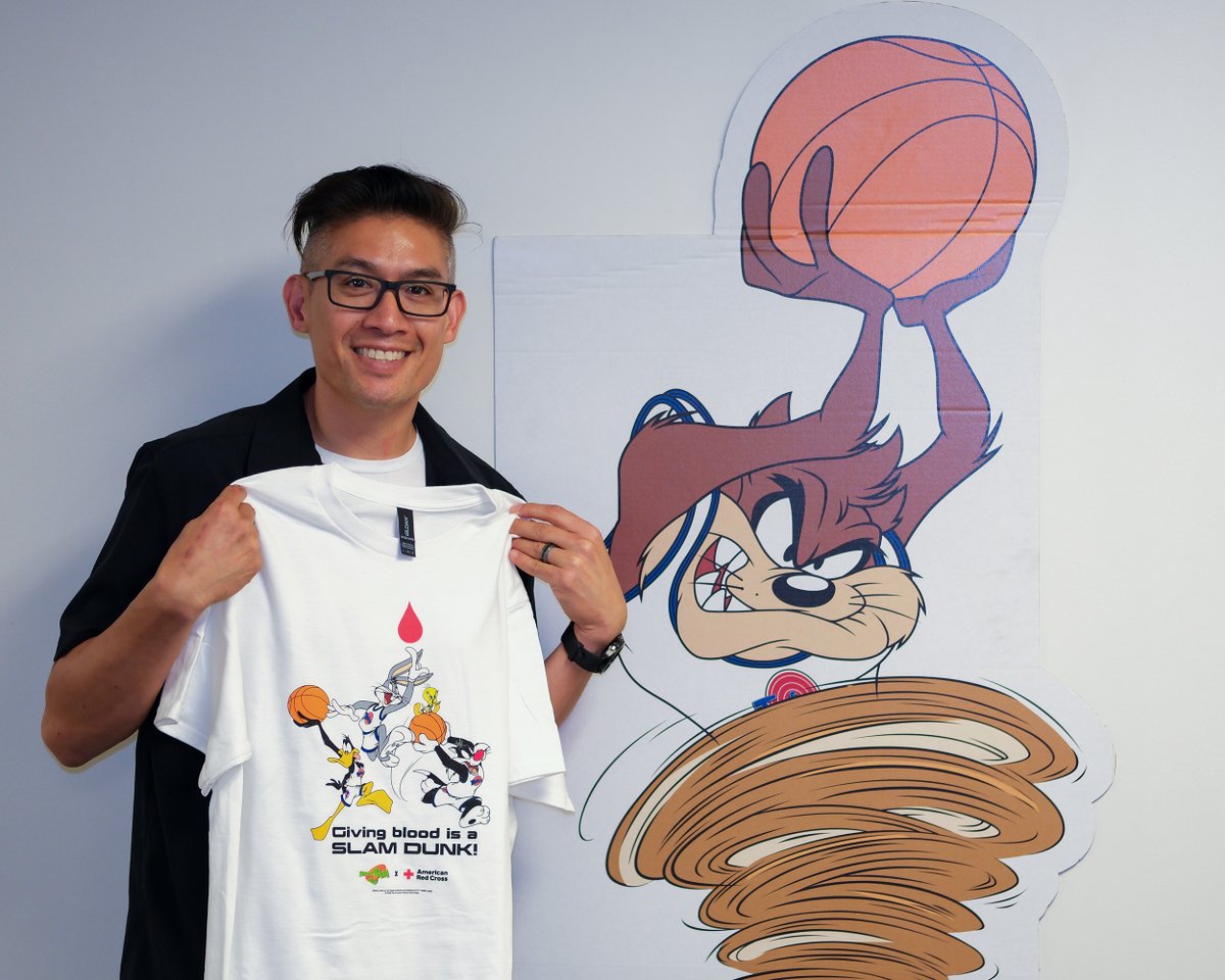 RedCrossLA's tweet photo. 🏀🩸 What a slam dunk.

Thank you to everyone who donated, volunteered and supported our Space Jam blood drive. Together, you helped make a lifesaving difference for patients who depend on blood products every day.

#GiveBlood #RedCrossBlood https://t.co/l5nsSMB7Nj