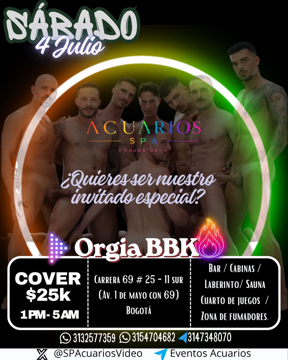 SPAcuariosVideo's tweet photo. 👉🏻Quieres asistir a nuestra fiesta como invitado especial?
Postula tu Foto más atrevida, No importa el nudismo!! postea en X y recuerda ganan las que tengan más interacción😈 

✅ Sube tu foto y comenta participando. 

Solo para X 

 https://t.co/8S0LEoh0WT https://t.co/ZGoOZBpszK