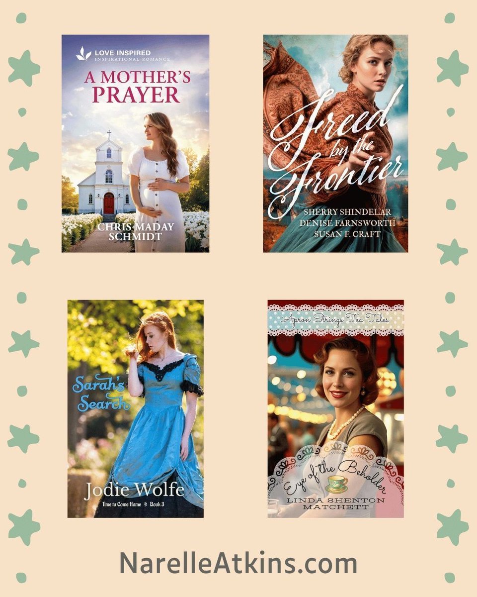 NarelleAtkins's tweet photo. Check out these beauties that are on preorder! Are any of the books on your TBR list?
π Learn more: https://t.co/UGPD6f8nJx
#ChristianFiction #preorderbooks @AlwaysWriteTime @AuthorErma53781 @aubtaybooks @MarieBast1 https://t.co/q7hzwsu9LX
