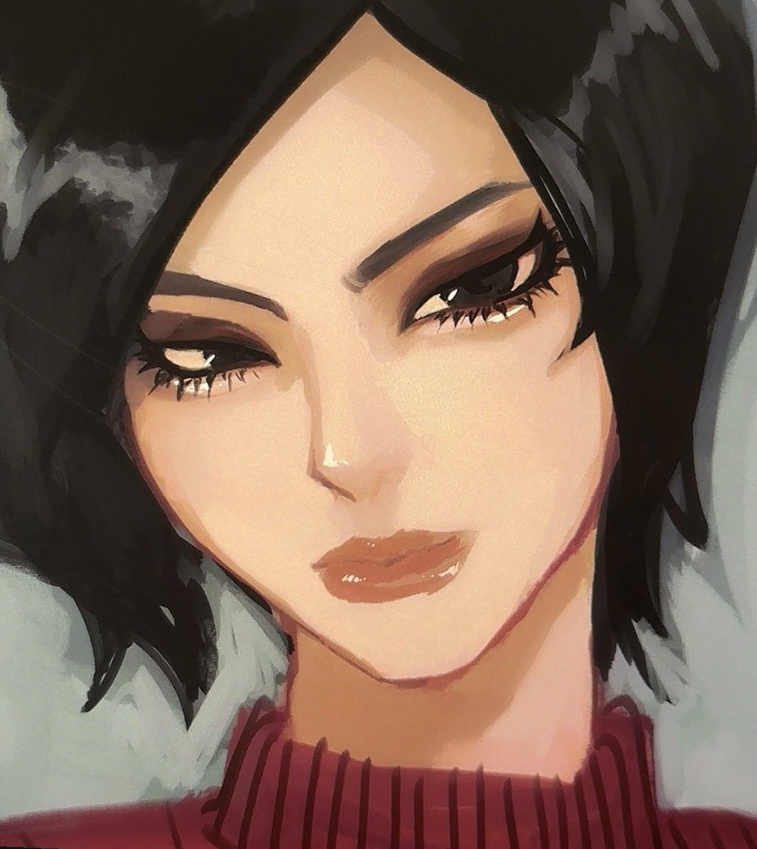 lilynsword's tweet photo. ada wong because yes #residentevil https://t.co/w6vuLuFOEw