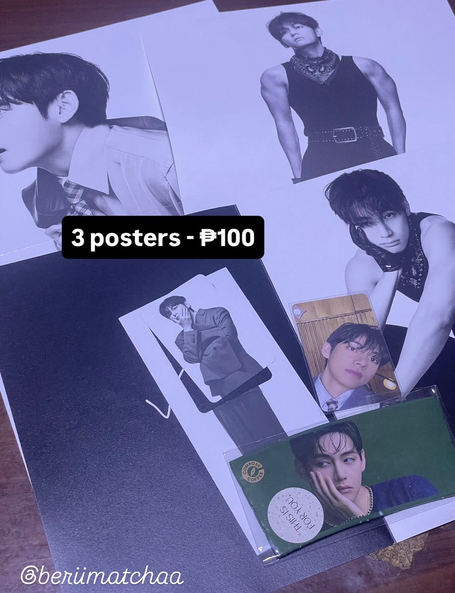 beriimatchaa's tweet photo. 🏷️ wts lfb ph bts arirang ph

LIVING LEGEND TINGI ; paubos sale

> prices on photos
> onhand &amp; good condition
> prio payo or taking more / 30% dp dop after 7 days

dm or reply to claim 

t. bangtan ph wts jimin jungkook taehyung v suga jhope jin namjoon rm kpop pc iphone https://t.co/u1Wp3ROUvB