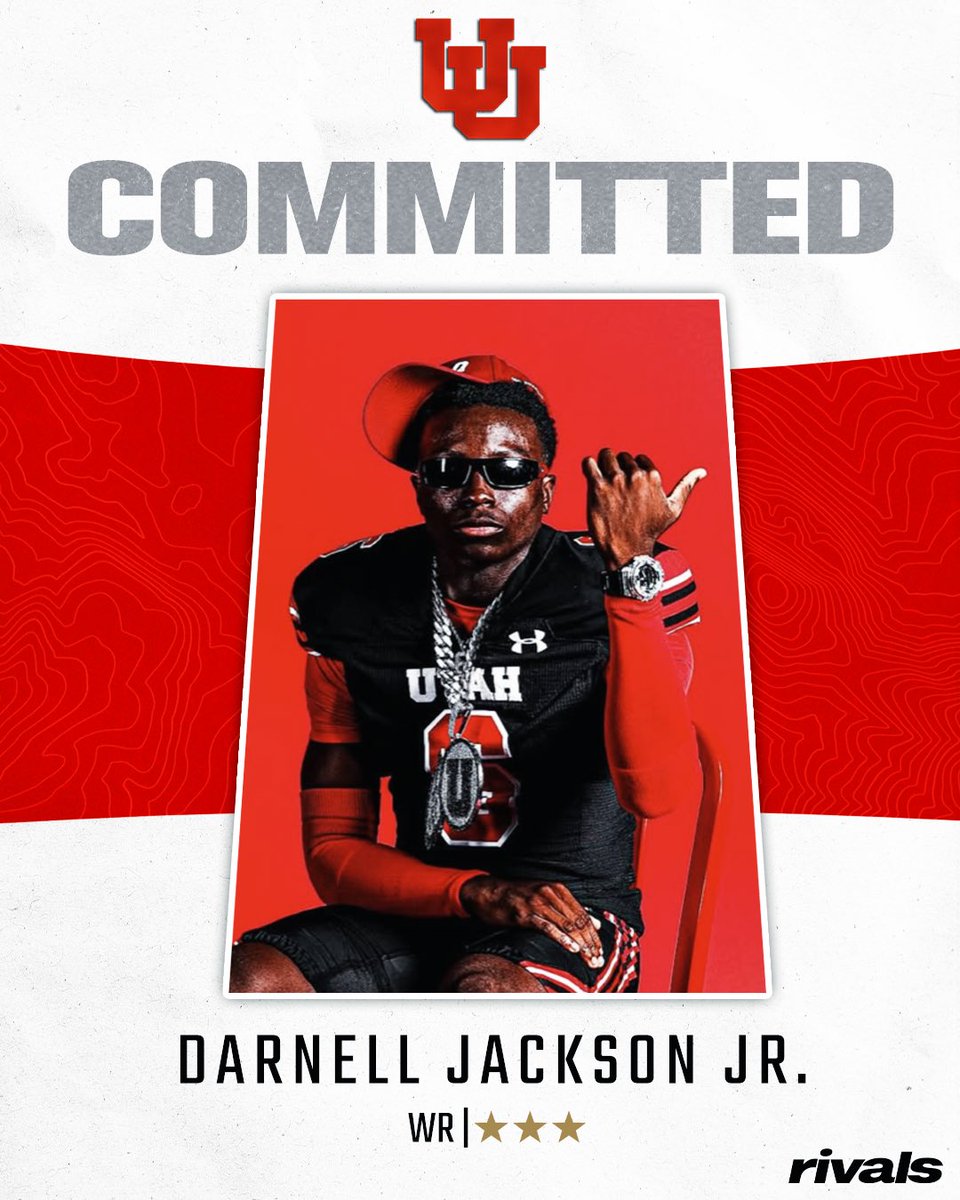 samspiegs's tweet photo. Breaking: Speedy Spring (TX) Grand Oaks WR Darnell Jackson commits to Utah, he tells @Rivals

“The vibes and culture itself just felt right”

More: https://t.co/NDpPqoauEe https://t.co/UcDtnWAWYl