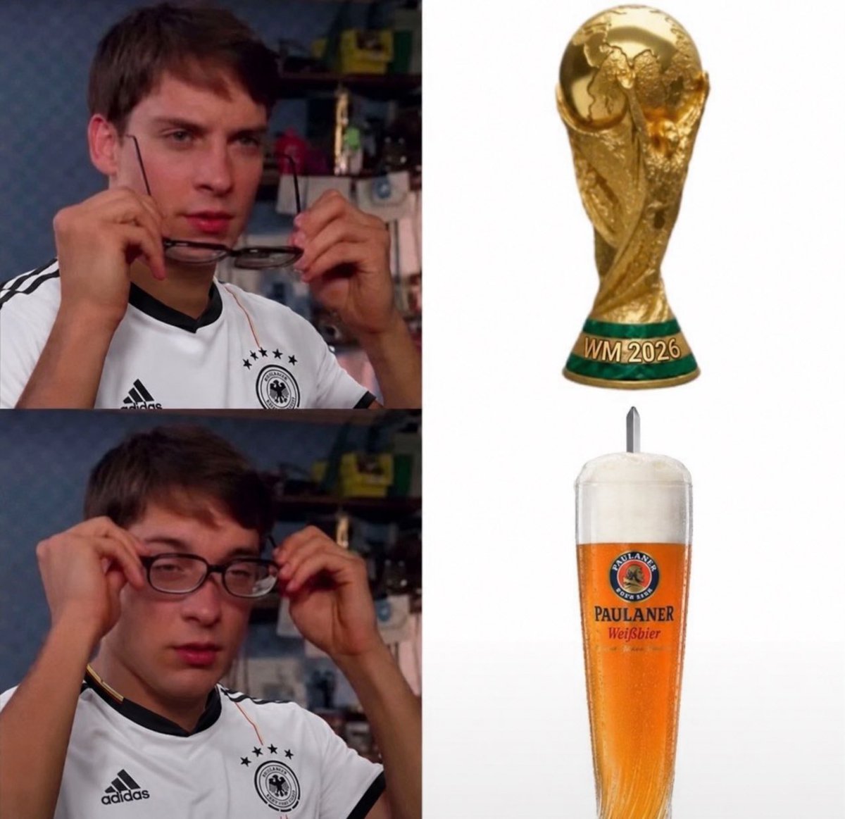 toysiJK's tweet photo. Einmal eine WM, aber alkoholfrei! https://t.co/mrCvSUF6LE